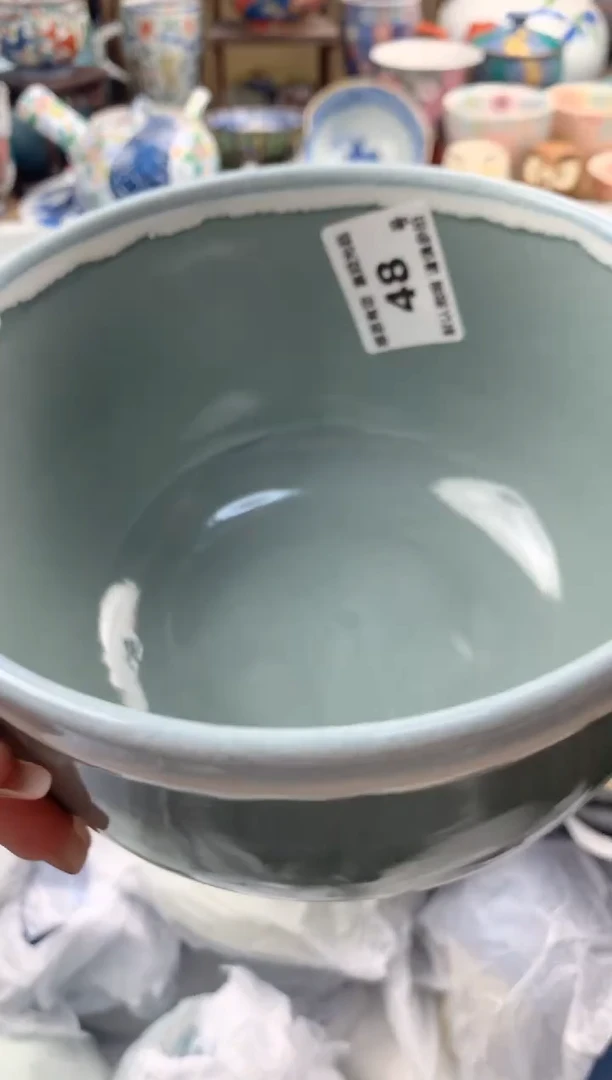 瓷片唉*唉48号九姑娘工艺品瓷器