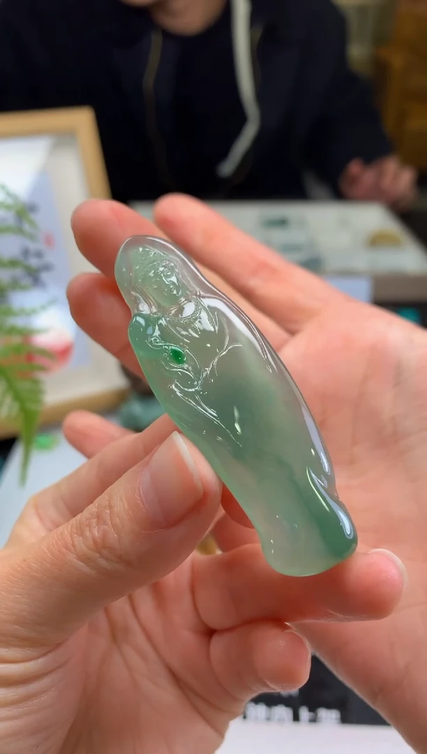 【闪购商品】定制翡翠未镶嵌吊坠-86035