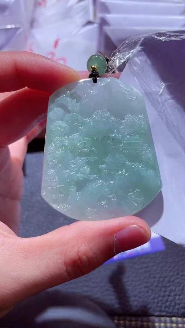 颈饰未镶嵌翡翠00005839