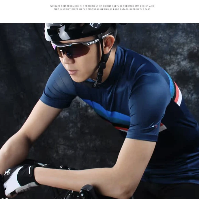 「23款小网孔集合男款骑行服」春夏长短袖速干透气排汗骑行服