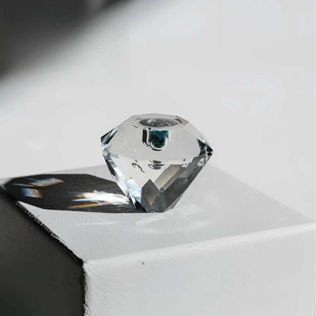 【水晶世家】高端K9水晶（盖置）功夫茶具高档中式茶道器防烫纯手工