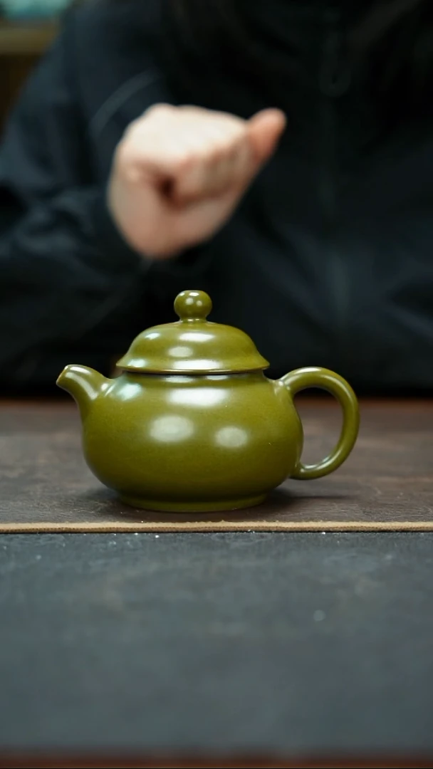 杯景德镇茶叶末掇只壶