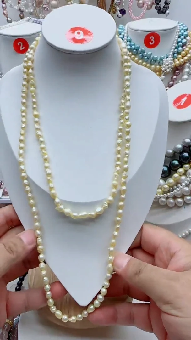 淡水珍珠未镶嵌颈饰1