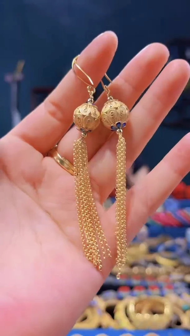 【闪购商品】非遗绝技 花丝耳环