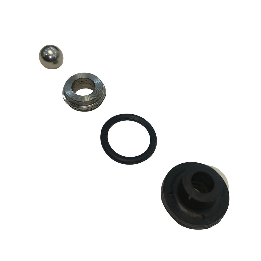 电动打药机调压阀四件套耐磨喷雾器打药泵配件钢珠套件