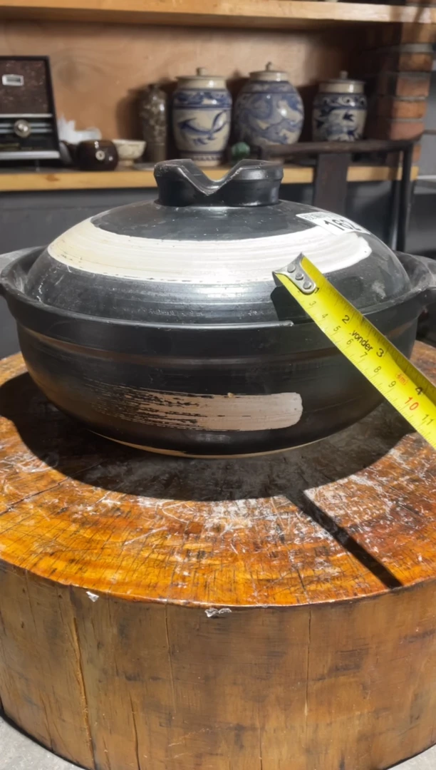 陶土号链接日式砂锅3升*27.5高10.5