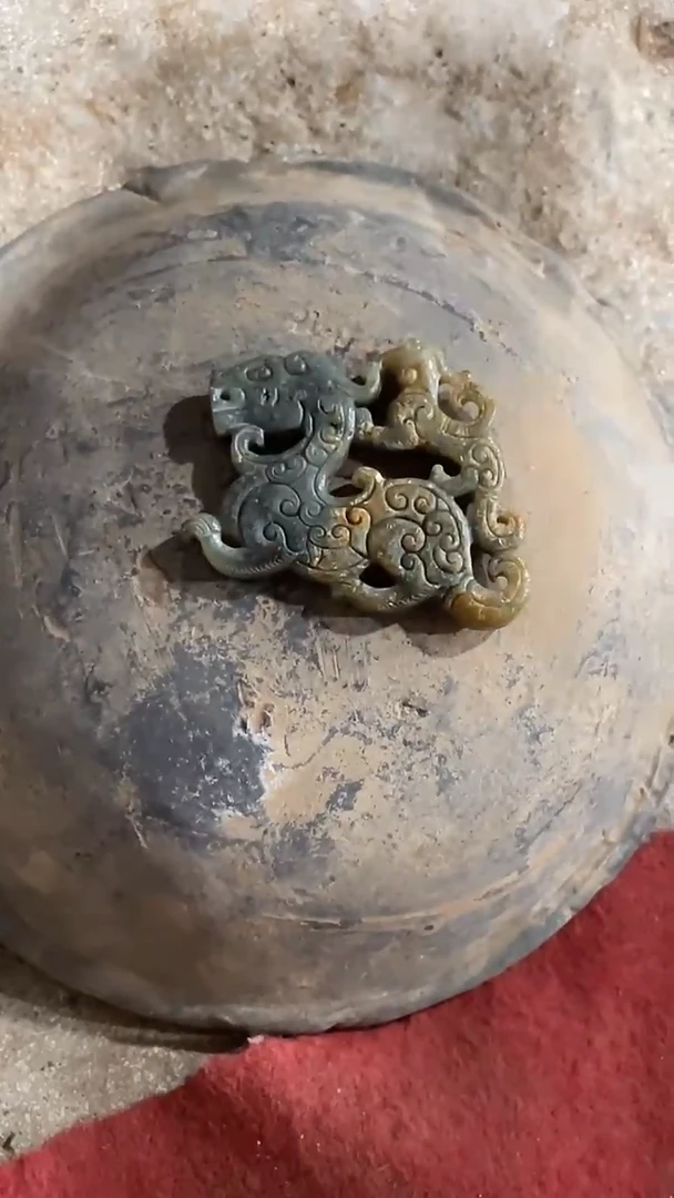 瓷片手工，手绘，陶瓷