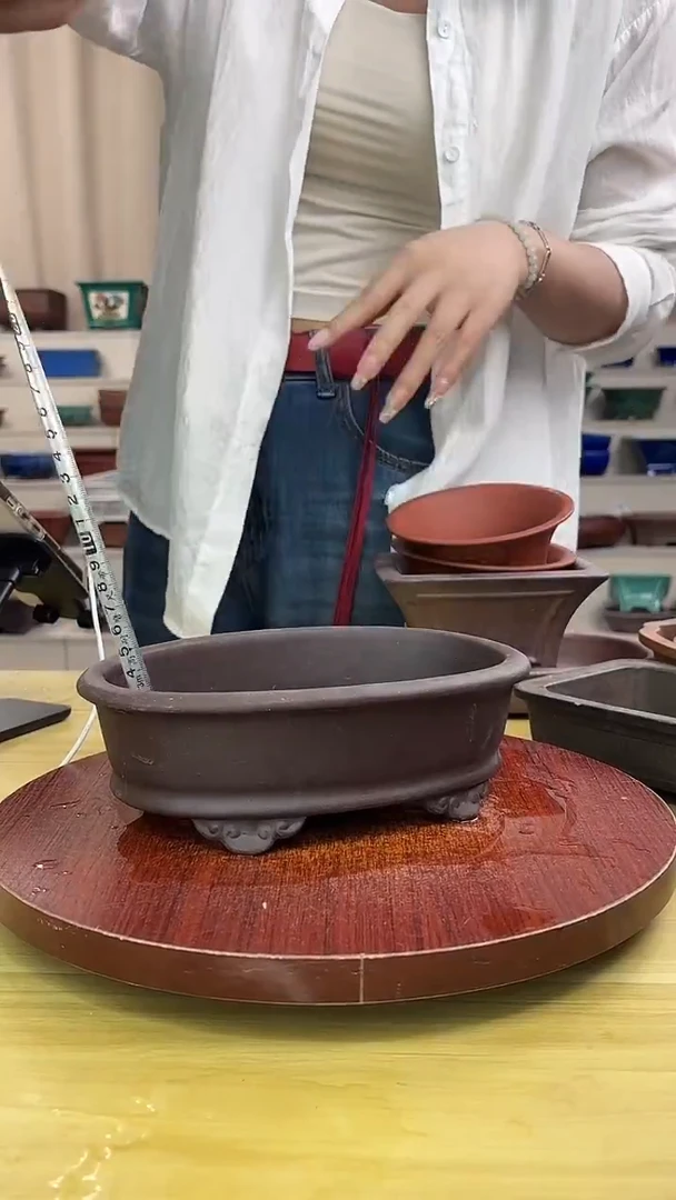 紫砂花盆紫砂花盆精品花盆微瑕