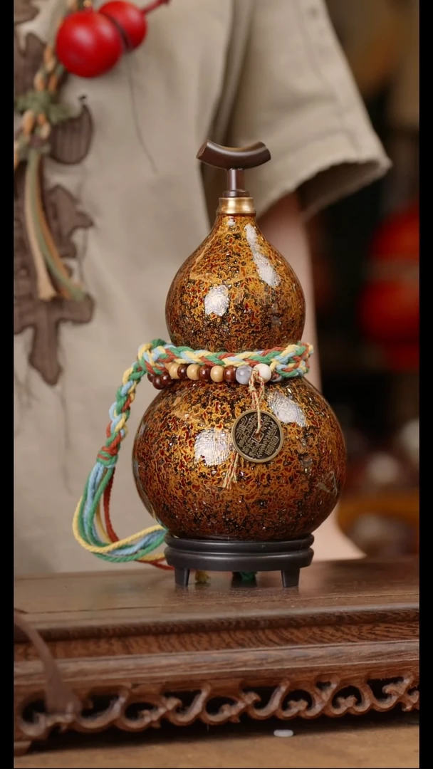 277号精品天然大漆酒葫芦一物一拍~