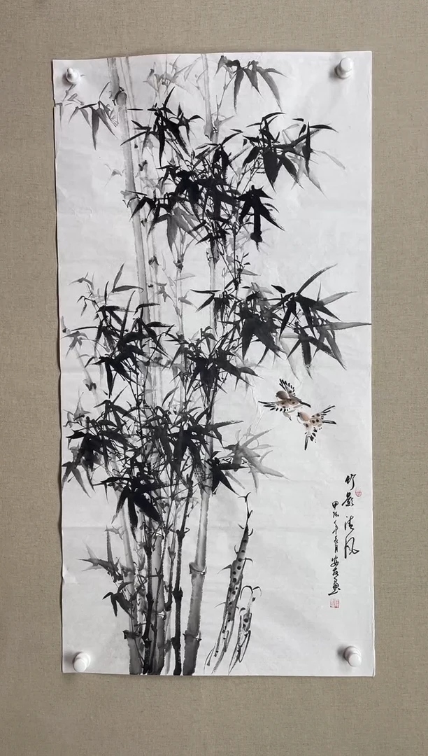 国画138*68 薛安友薛安友薛安友薛安友