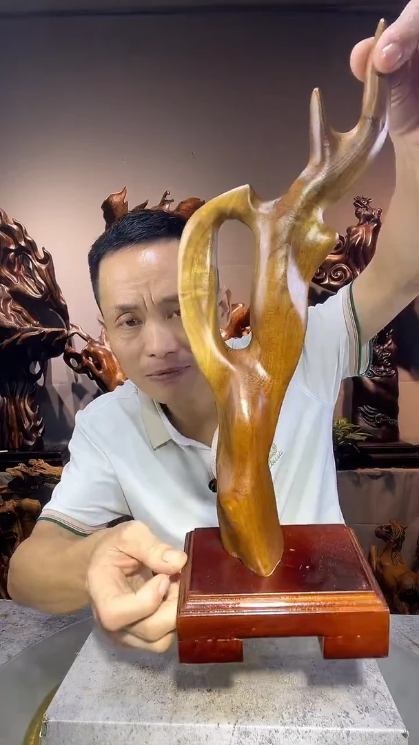 金丝楠龙*小叶桢楠随行摆件41