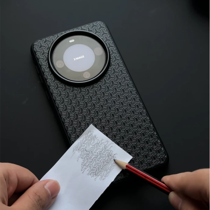 [玄甲胄影]新中式适用于华为系列浮雕手机壳小众高级感mate70pro