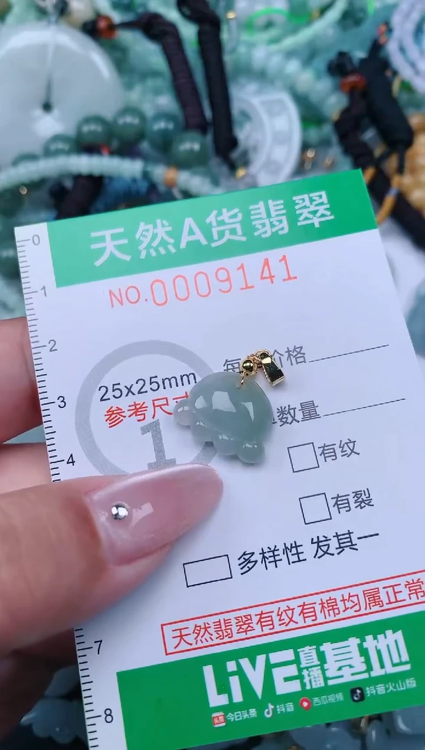 翡翠未镶嵌颈饰.0009141