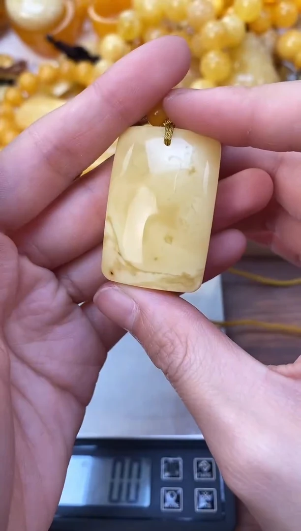 裸石琥珀未镶嵌天然琥珀蜜蜡