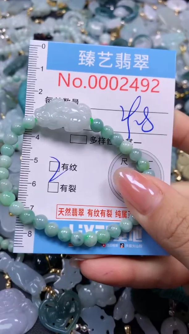 颈饰未镶嵌翡翠2492