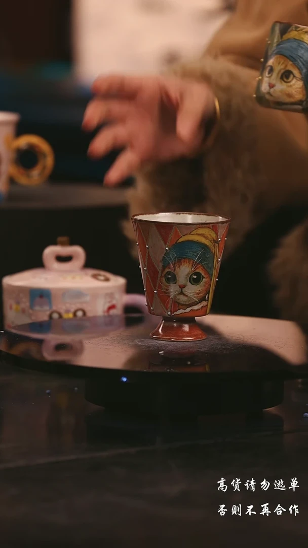 陶瓷景德镇可爱设计师款陶瓷