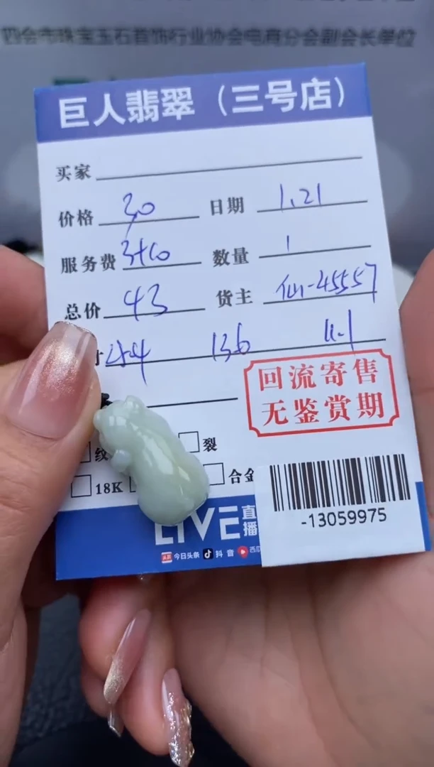 【闪购商品】翡翠颈饰未镶嵌多人-13059975