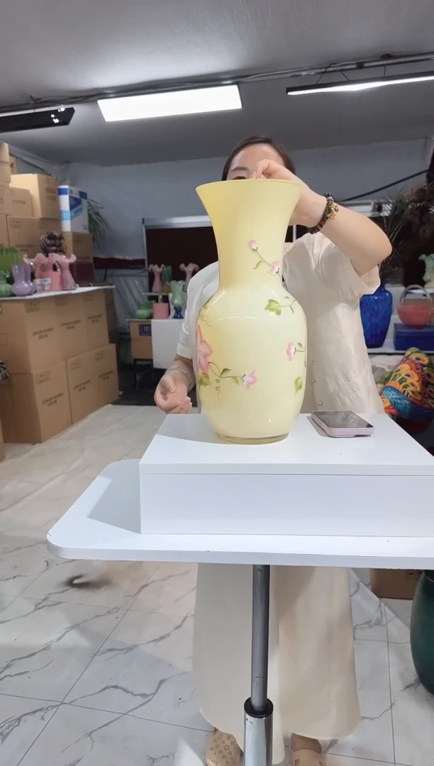 琉璃手工艺品花瓶花器S-3