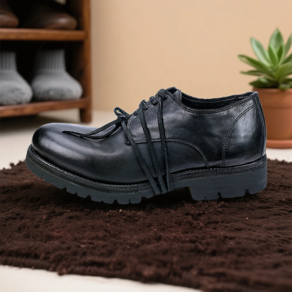 BREEZEBRO guidi792V马皮德比做旧复古水洗增高厚底（注意鞋子偏重