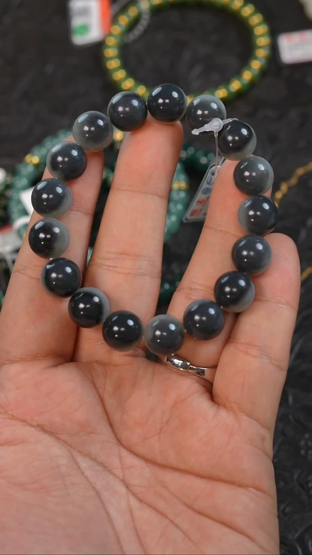 未镶嵌手串和田玉多样性发一件THTY6713