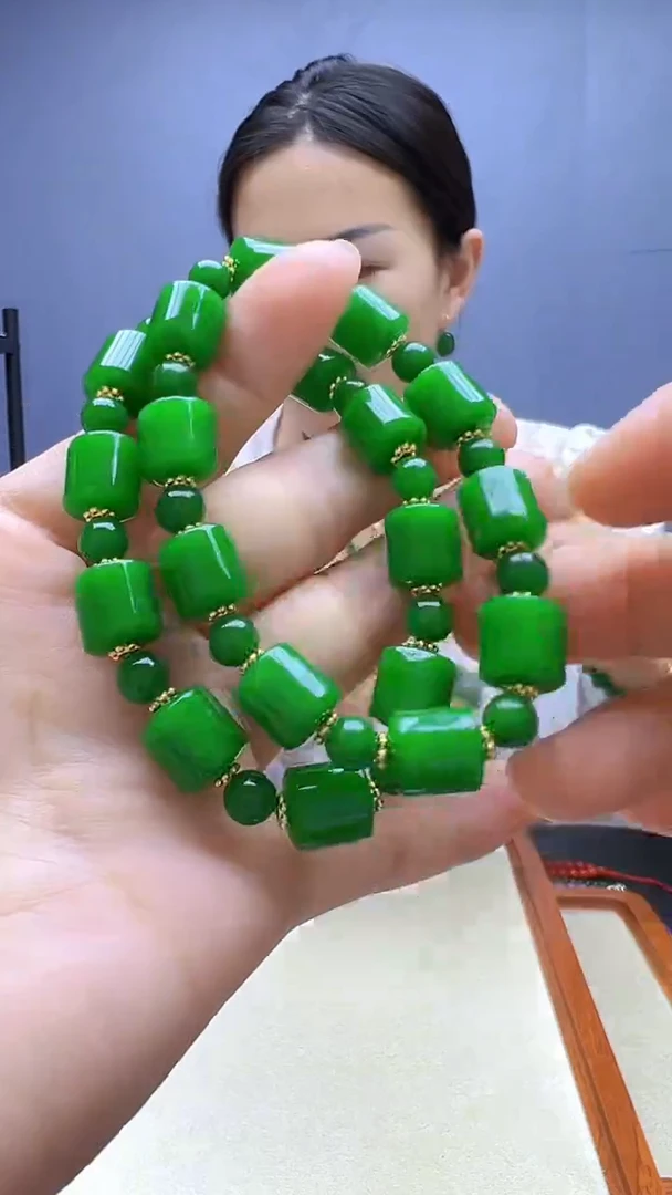 丹丹特色手工颈饰竹节手链