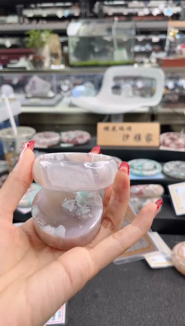 未镶嵌手镯石英质玉50圈口（赠品镯心）6360620