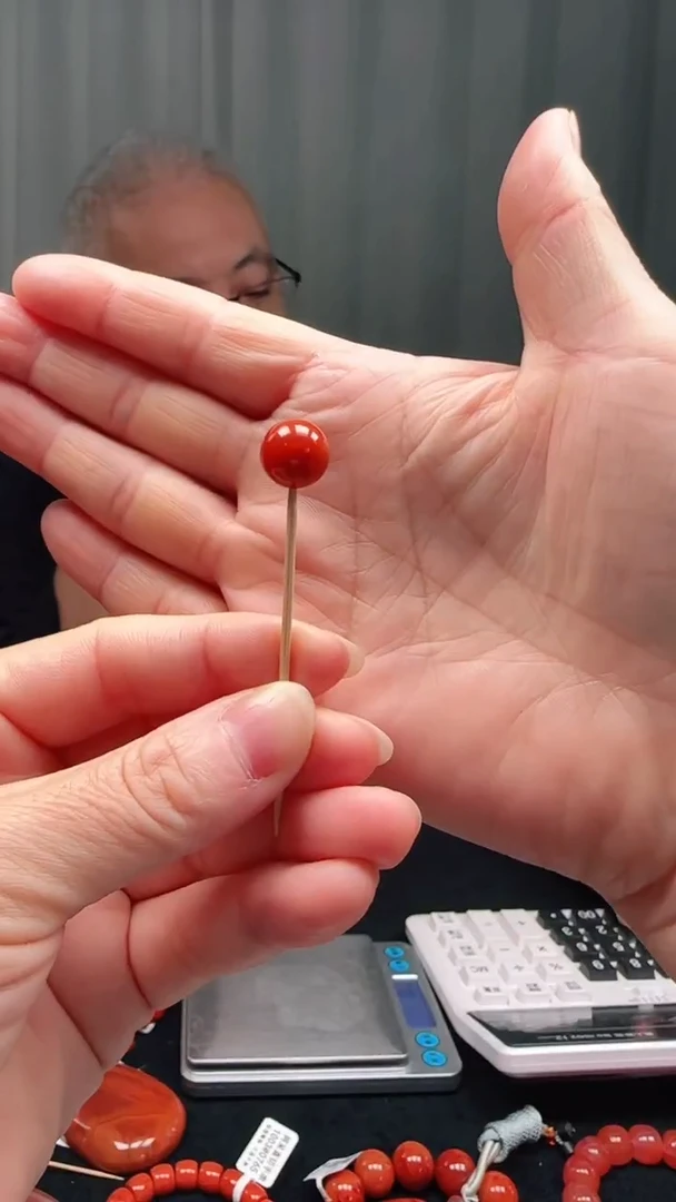 未镶嵌多样性发一件南红玛瑙10mm保山单株