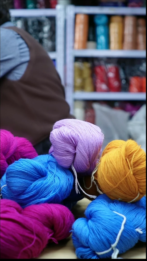 羊毛欢姐手编线B123