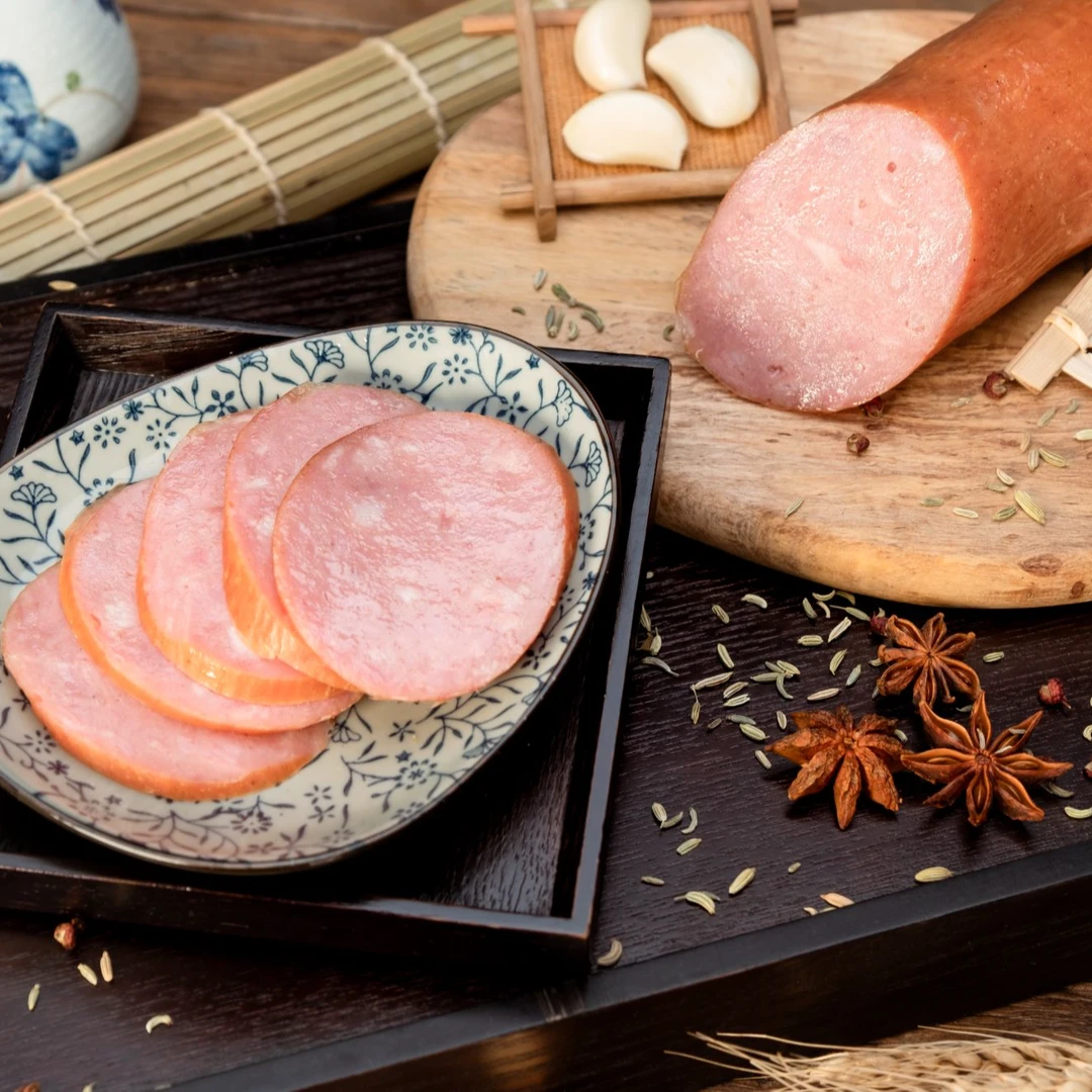 天宝楼【老拐头肠】熟食天津特产火腿肠早餐肠粗大香肠即食小吃750g