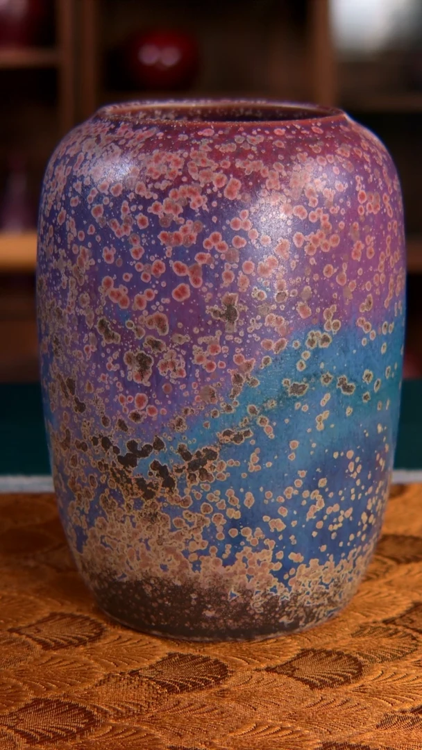 【闪购商品】梁青杨钧瓷炭烧花器
