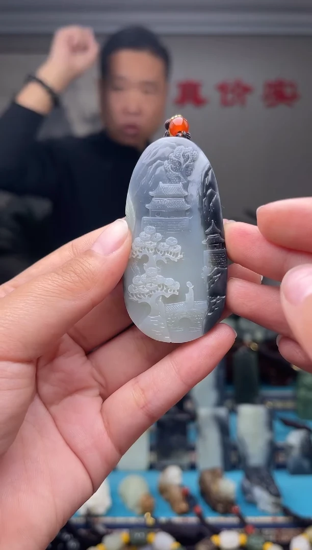 未镶嵌和田玉挂件1