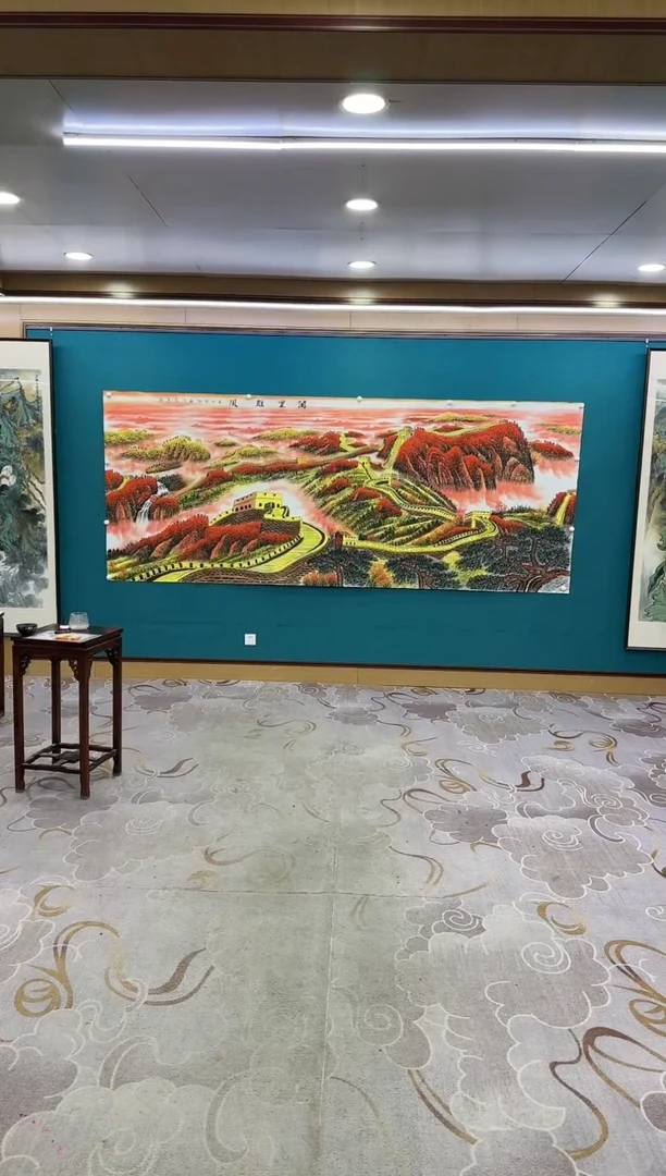 绘画Y-王红兵-大丈二-山水画