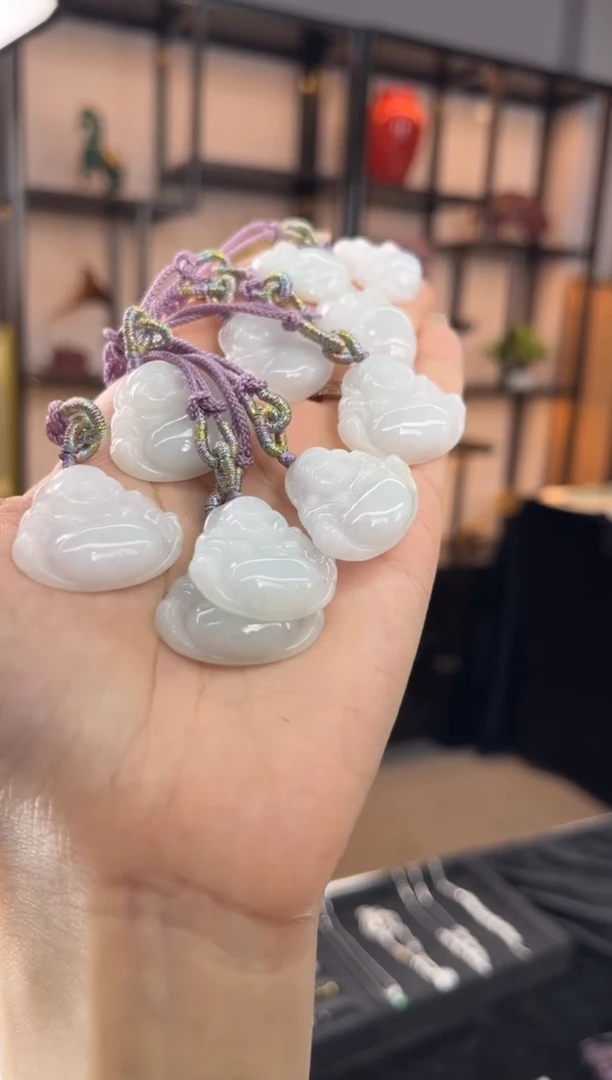 颈饰未镶嵌翡翠小九翡翠/381446/多样性发一