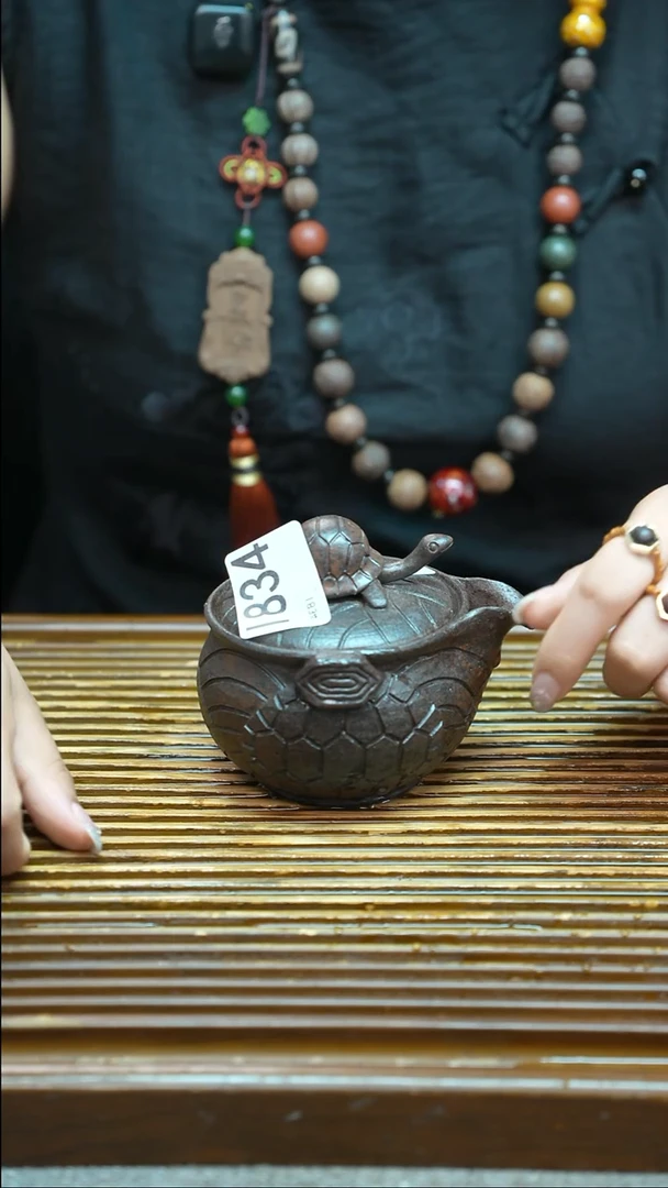 万古烧粗陶手工茶具