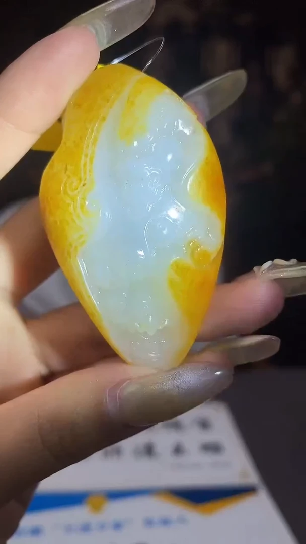 和田玉未镶嵌颈饰C017