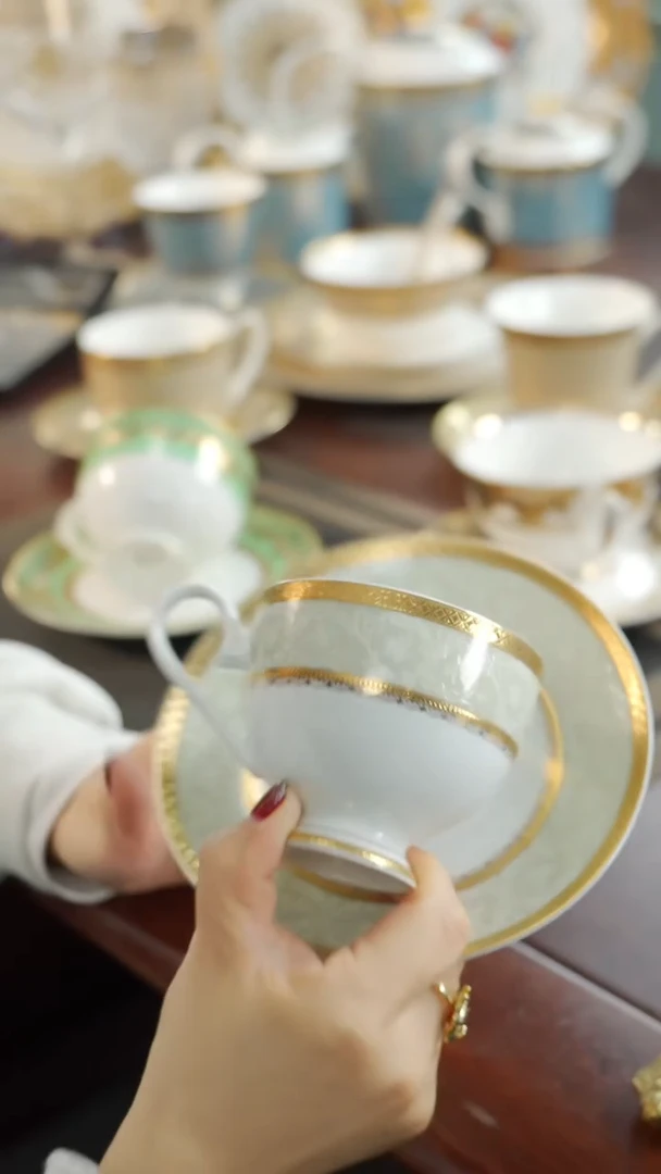 瓷片咖啡杯碟 福利价