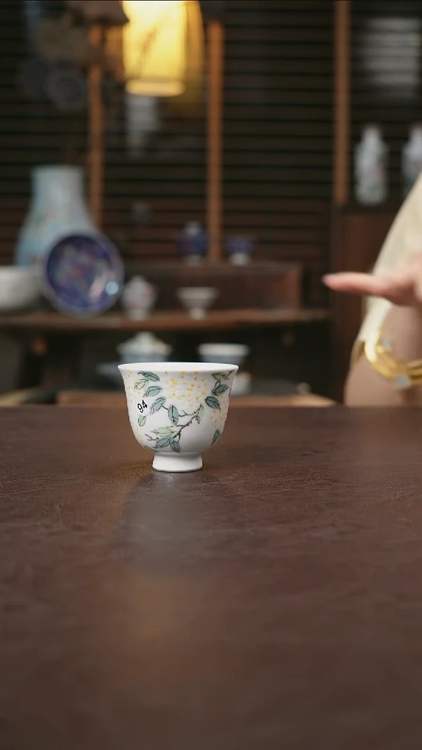 杯景德镇陶瓷杯碗柴烧多人