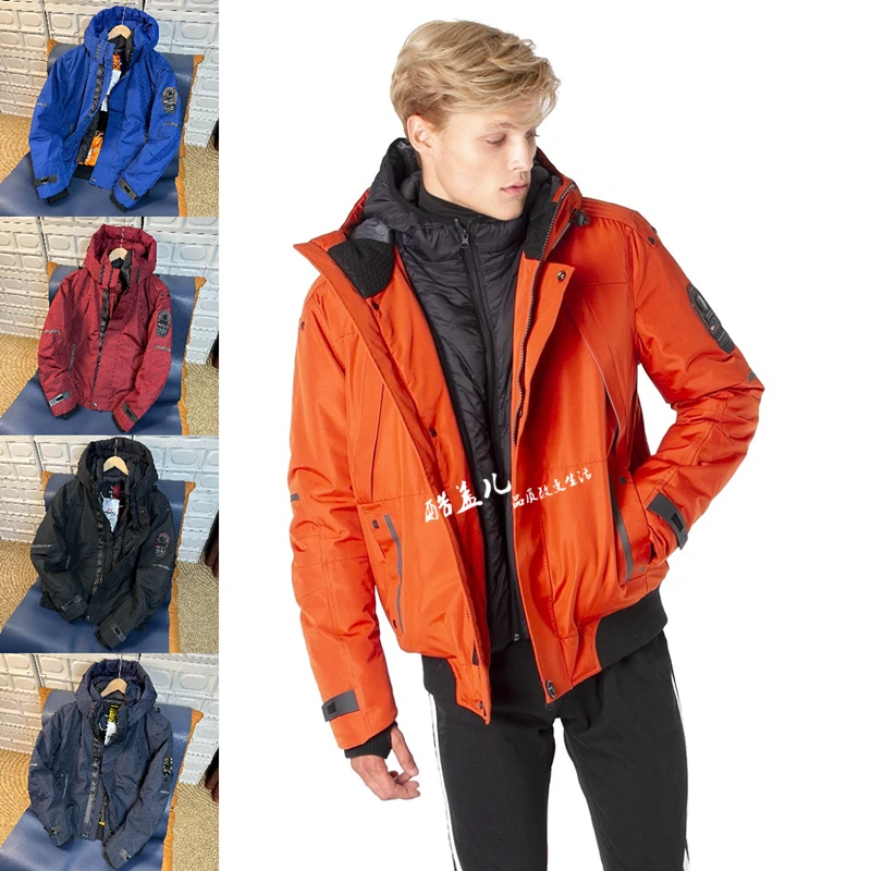 旷世神作 重工牛货 科技动态夹棉保暖防风雨秋冬男士御寒保命外套