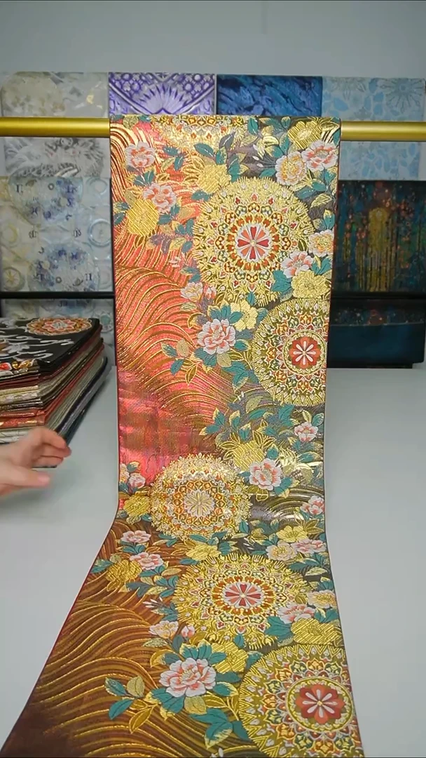 织绣西镇织批发57宝象花