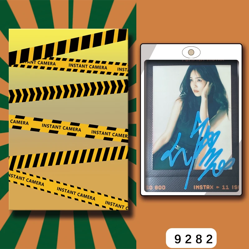 D9282【白鹿】 正品拍立得照片 黑金