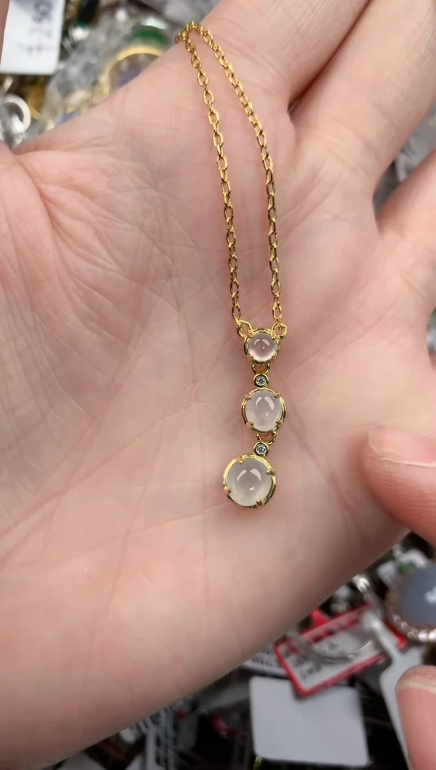 银S925镶嵌戒指翡翠9999----10