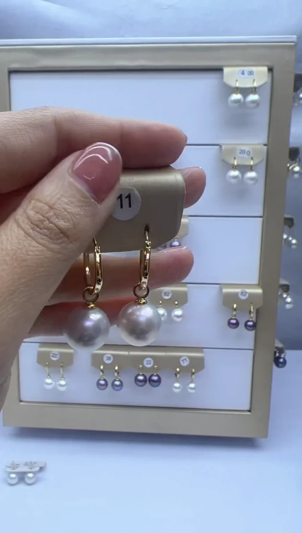 【闪购商品】淡水珍珠耳饰未镶嵌11