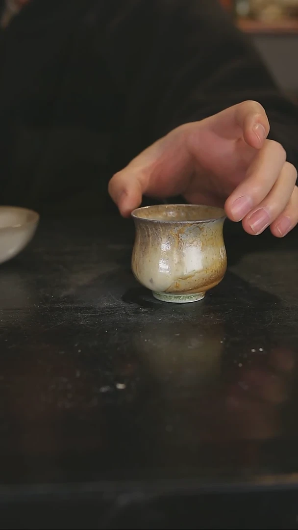 【闪购商品】景德镇柴烧裸烧陶瓷茶杯666