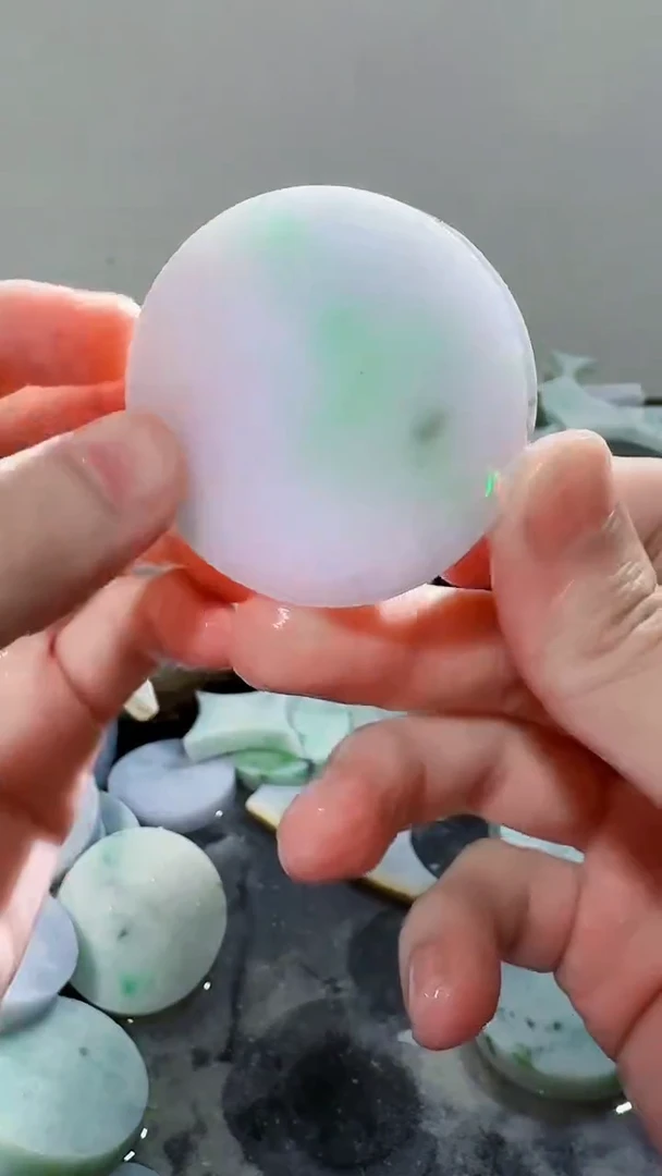裸石翡翠缅甸翡翠A货文7