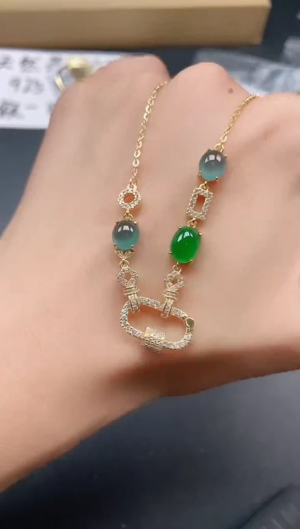 银S925镶嵌戒指翡翠11111