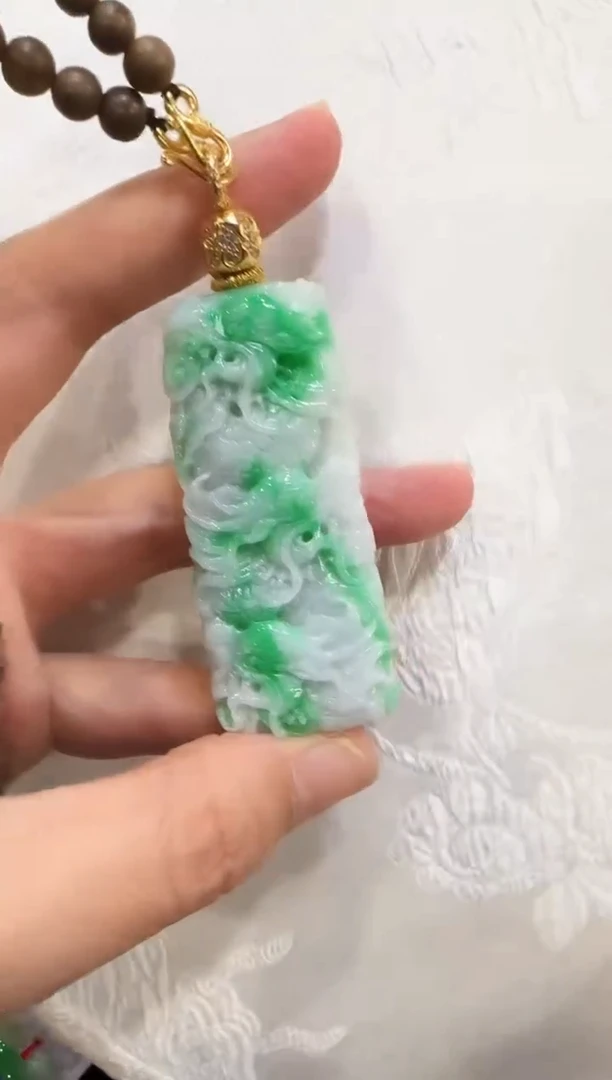颈饰未镶嵌翡翠国风