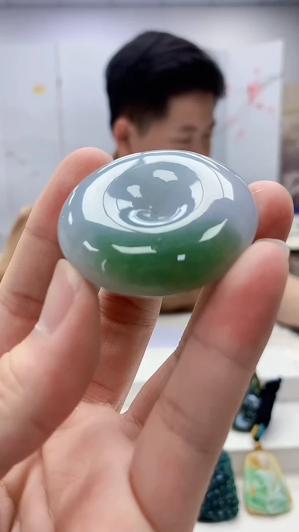 定制翡翠未镶嵌4917bb-毛货挂件80