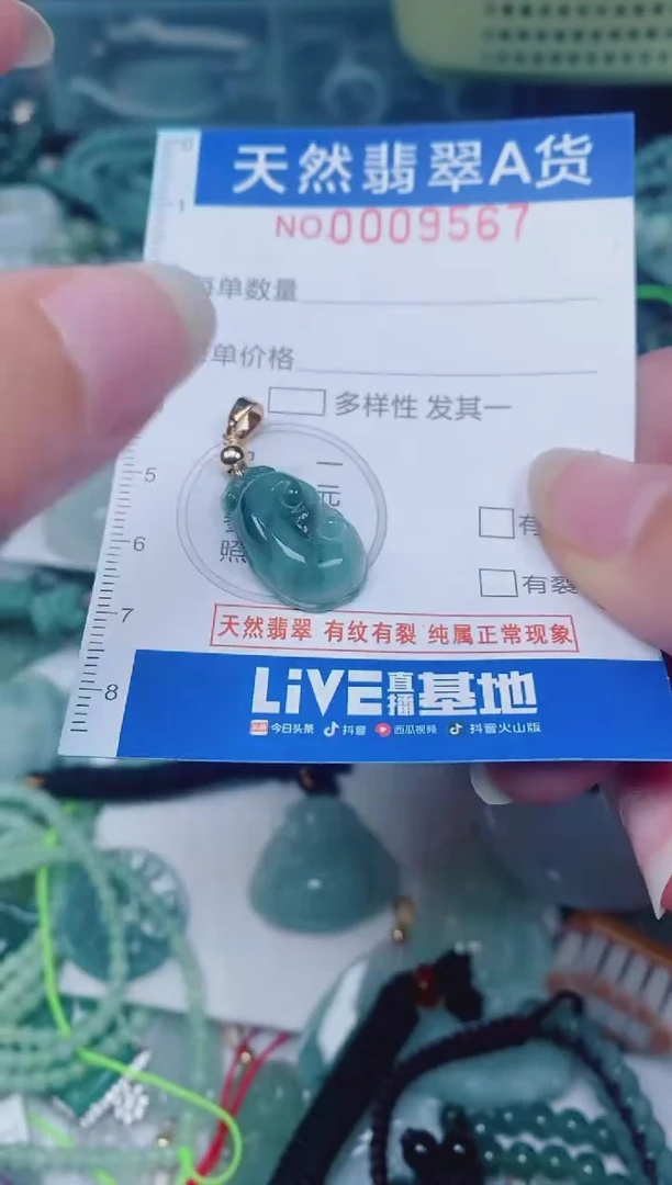 颈饰未镶嵌翡翠00009567