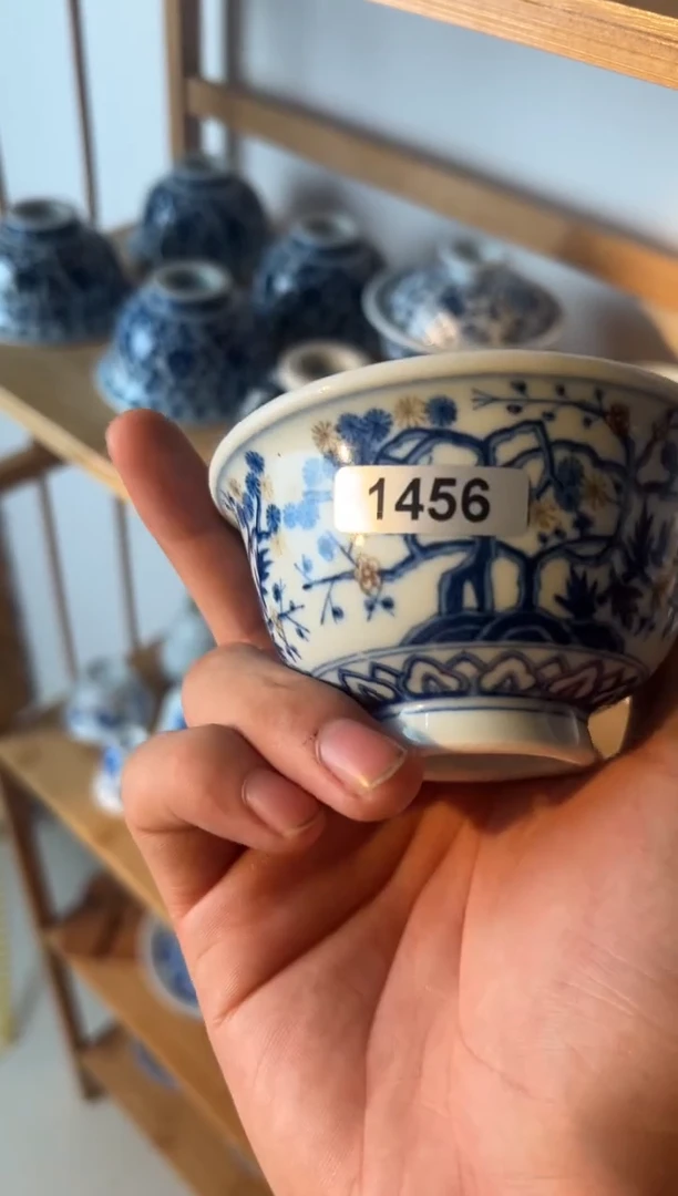 1456天禄言瓷纯手绘茶器