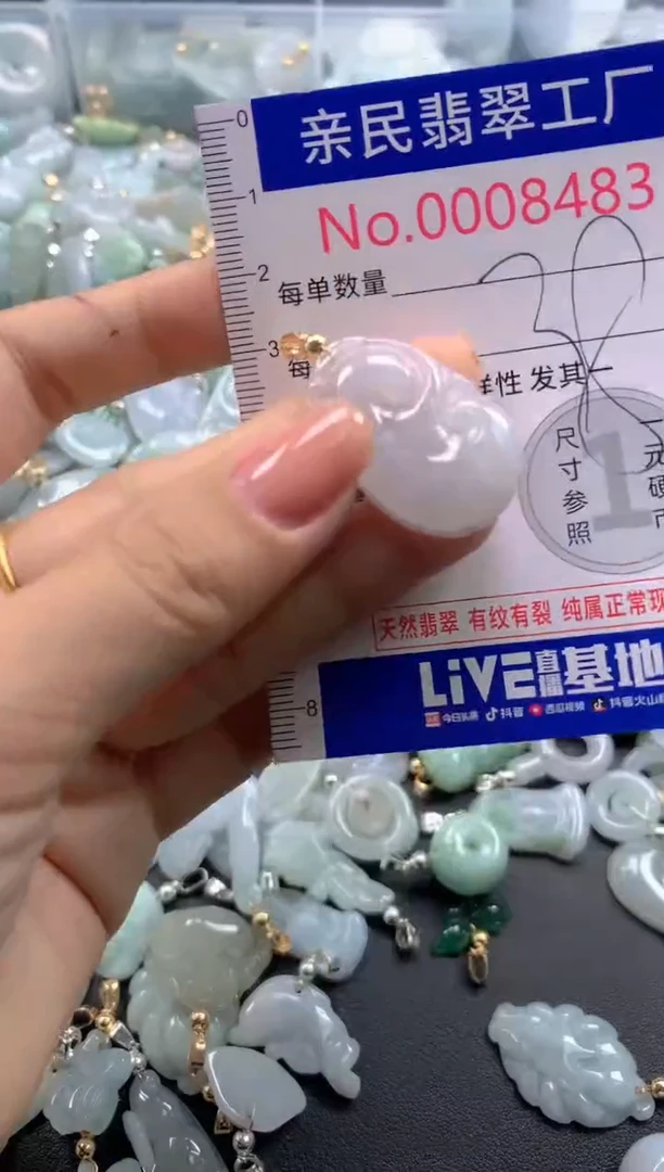 颈饰未镶嵌翡翠8483